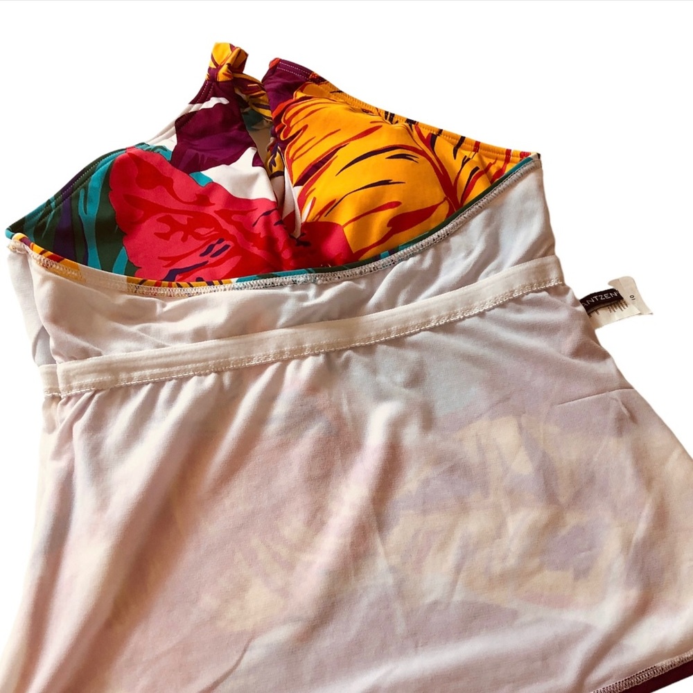 Jantzen Tankini Top Swimwear, Sz 10, Halter Style - Picture 6 of 7